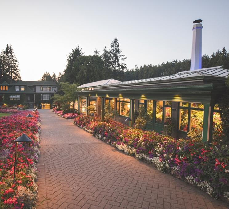 The Butchart Gardens in Victoria, BC