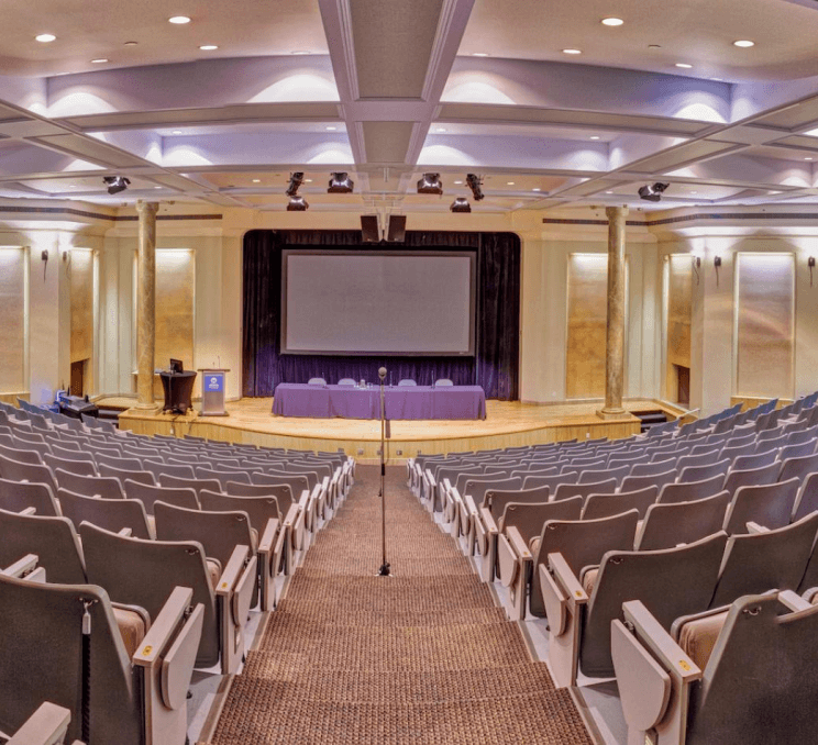 inside a theatre