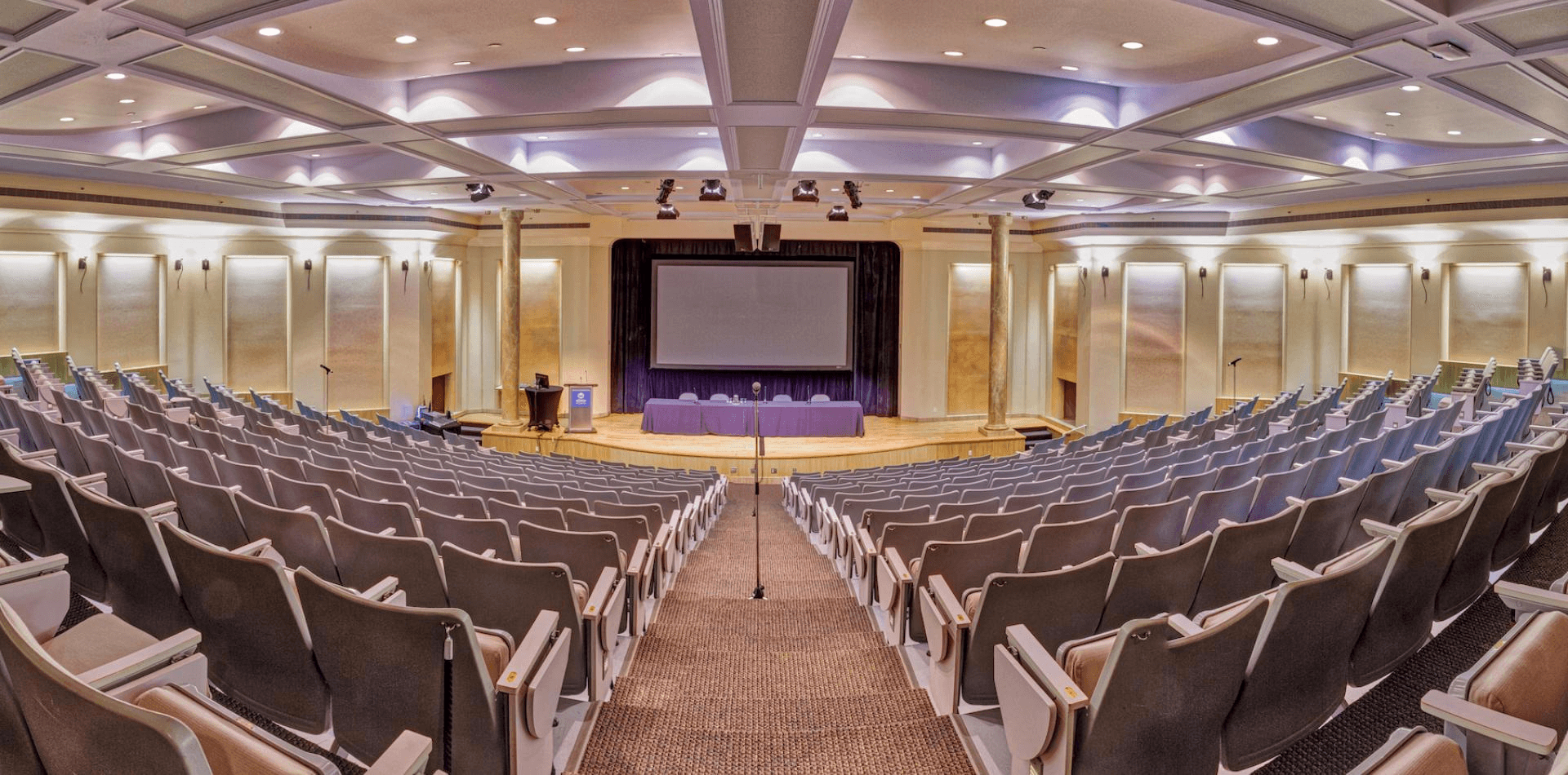 inside a theatre