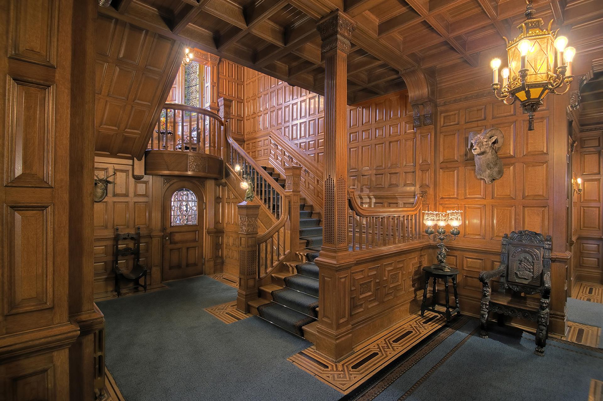 Wooden Interior of Craigdarroch Castle