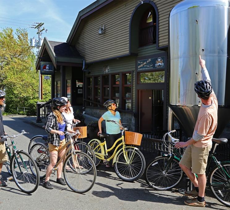 A bike tour with The Pedaler Cycling Tours and Rentals in Victoria, BC