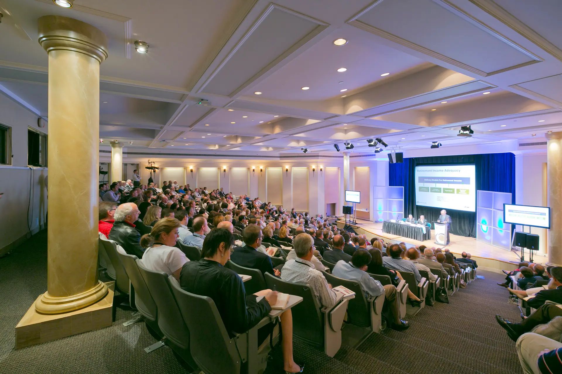 People in Conference at Lecture Theatre