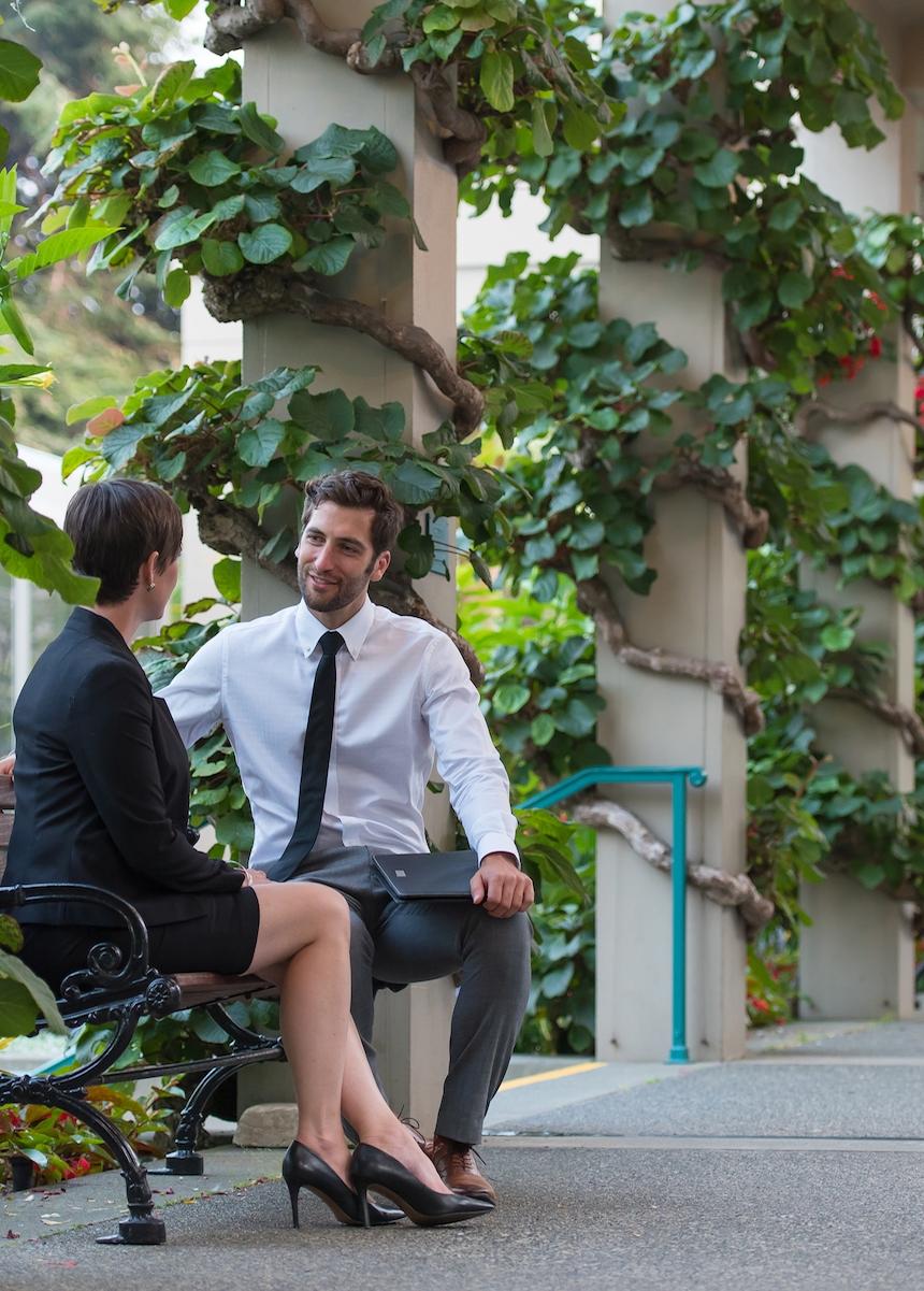 People Talking at VCC